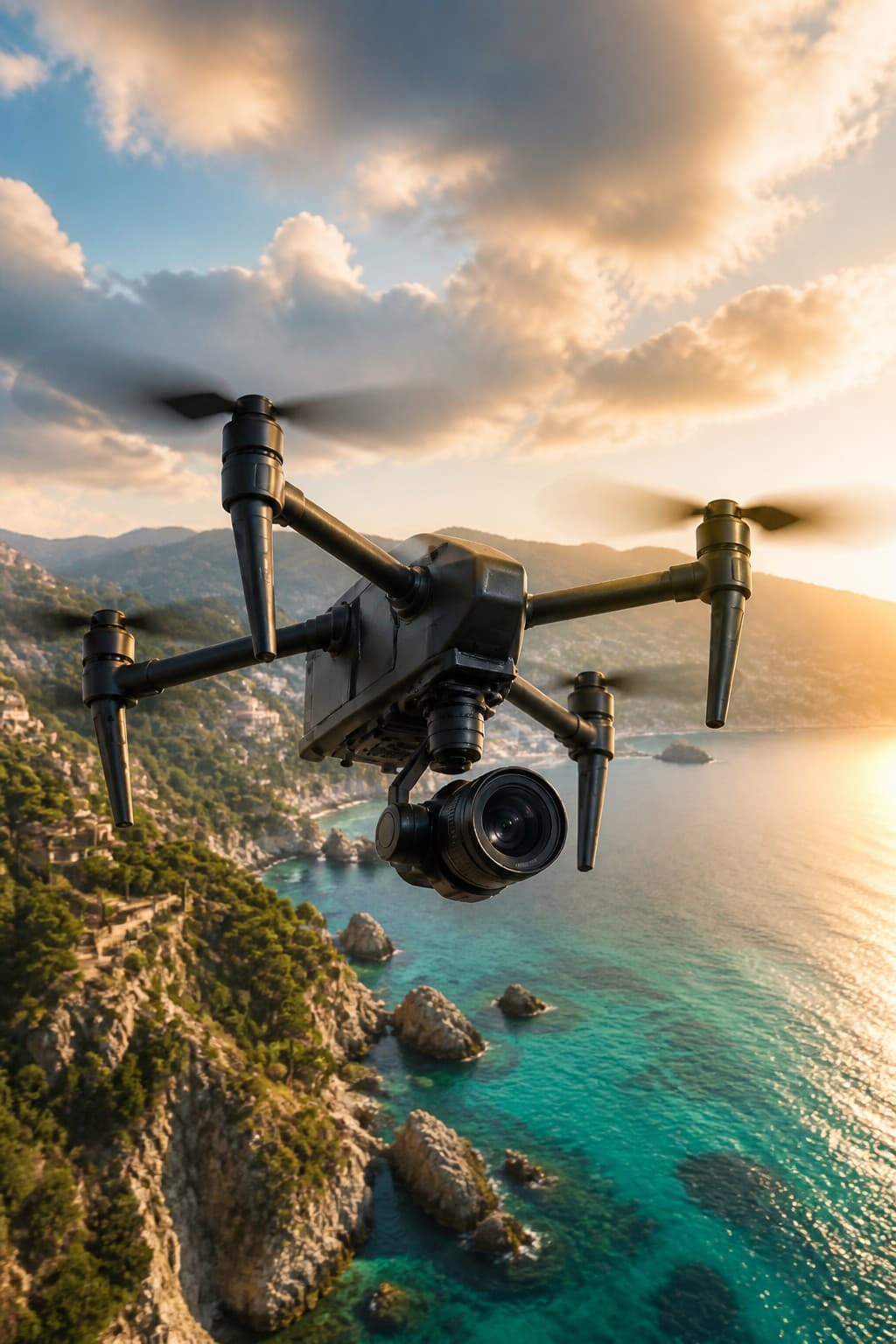 Drone en vol — visuel de synthèse ICS